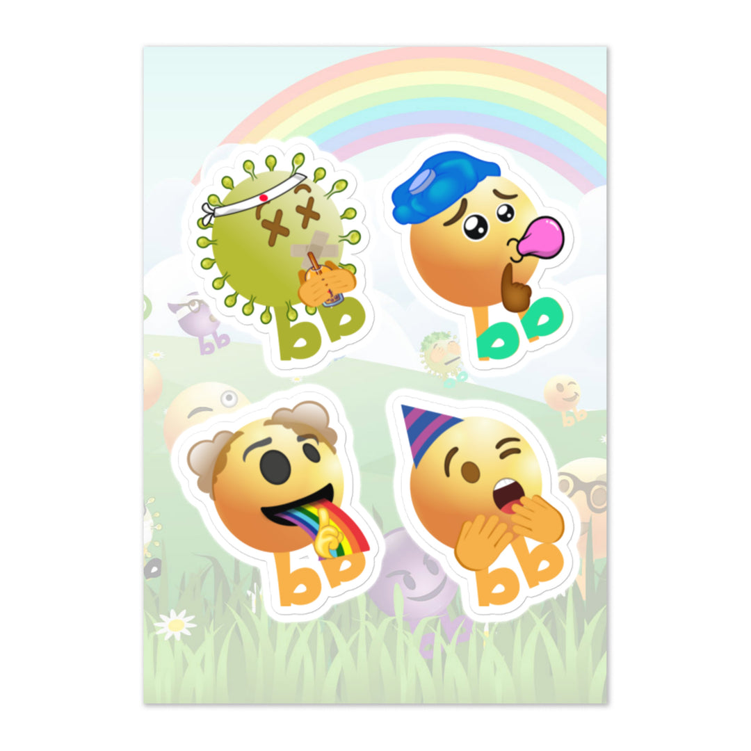 Megabb PaPa Stickers - Emojibb