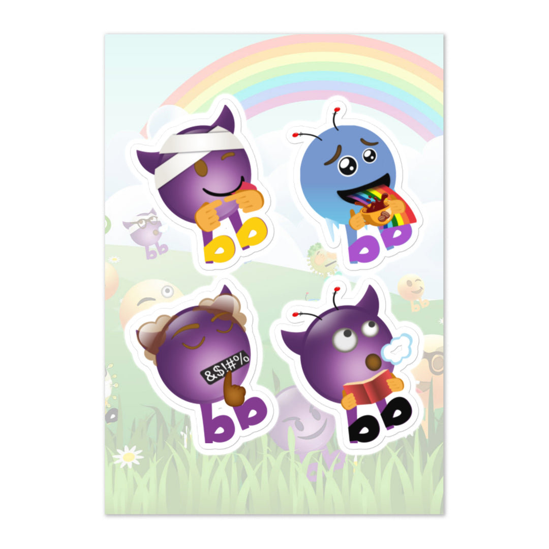 Megabb PaPa Stickers - Emojibb