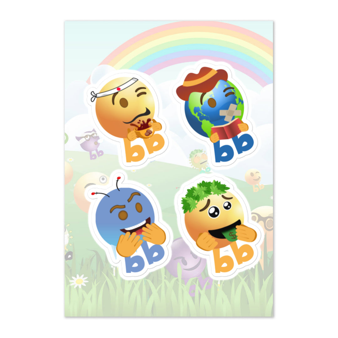 Megabb PaPa Stickers - Emojibb