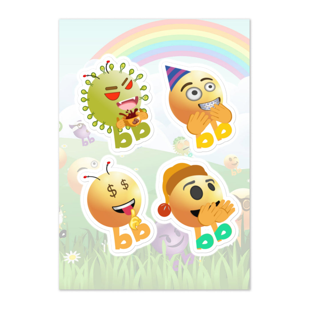 Megabb PaPa Stickers - Emojibb