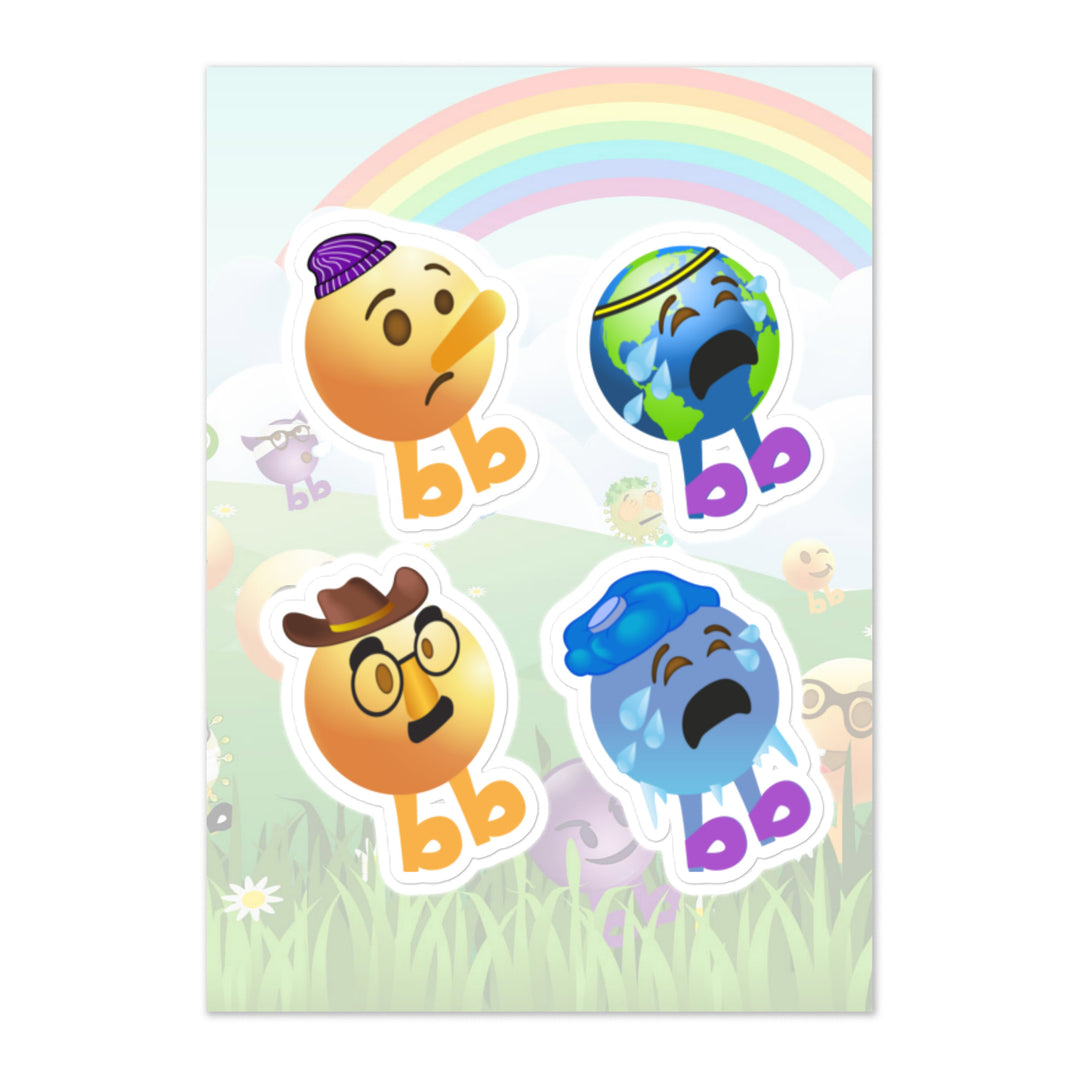 Megabb PaPa Stickers - Emojibb