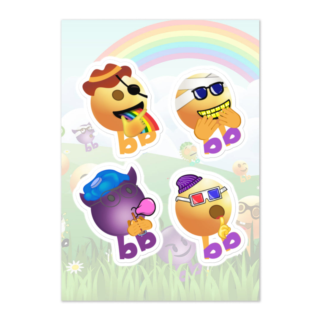 Megabb PaPa Stickers - Emojibb