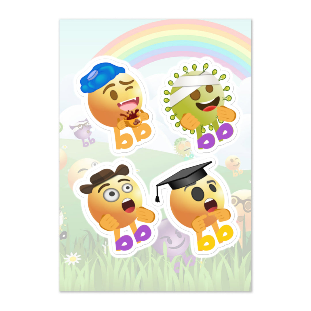 Megabb PaPa Stickers - Emojibb
