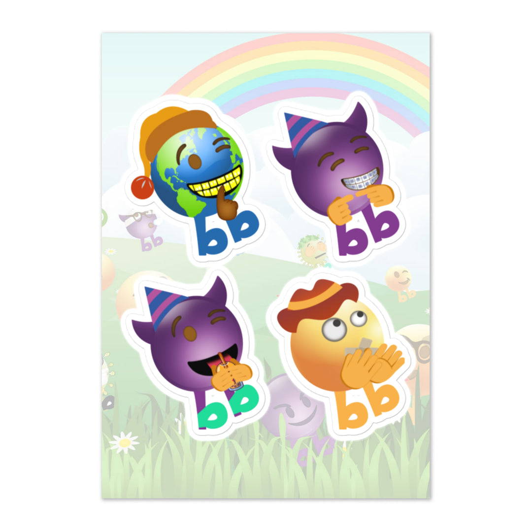Megabb PaPa Stickers - Emojibb