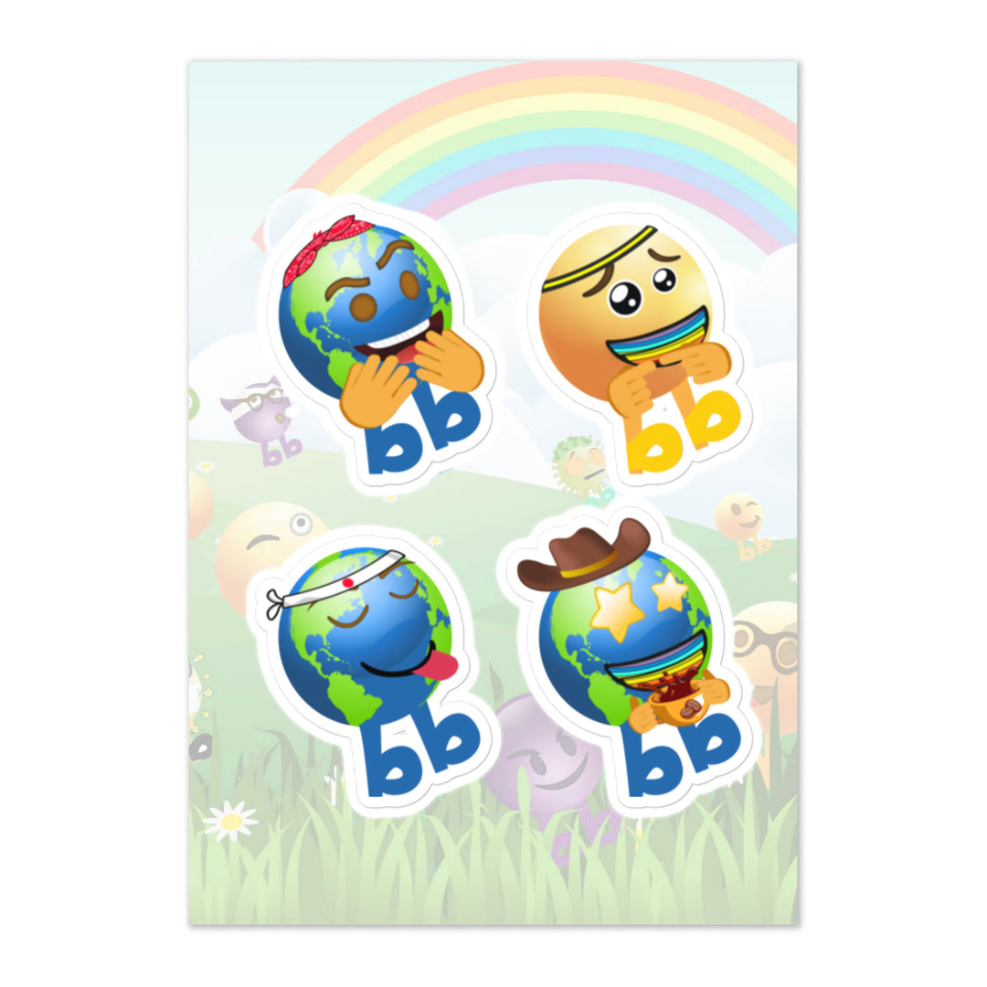 Megabb PaPa Stickers - Emojibb