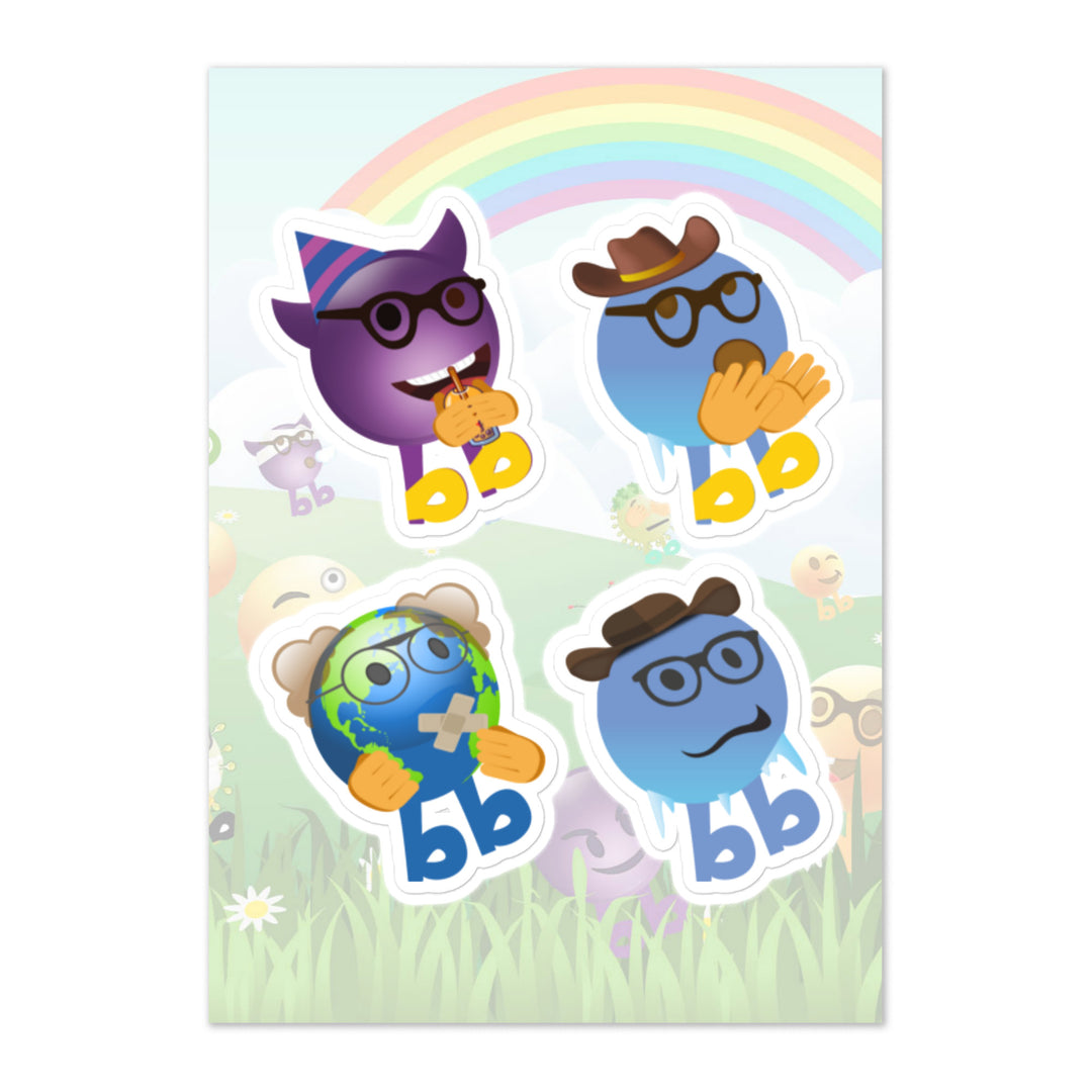 Megabb PaPa Stickers - Emojibb