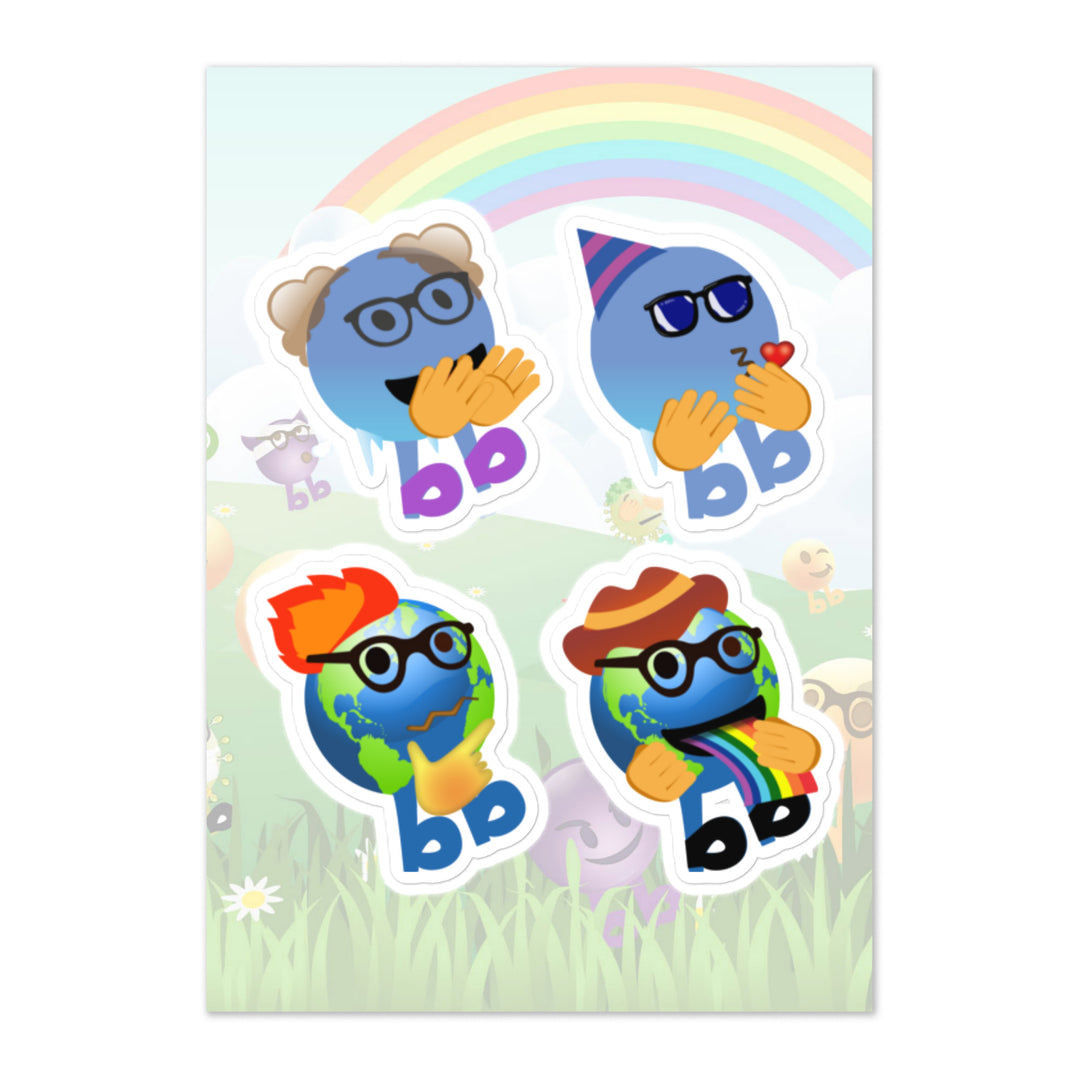 Megabb PaPa Stickers - Emojibb