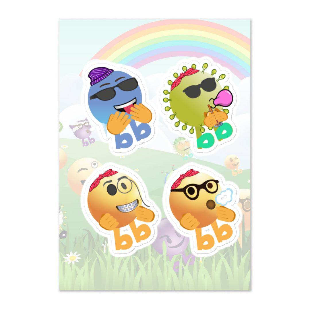Megabb PaPa Stickers - Emojibb
