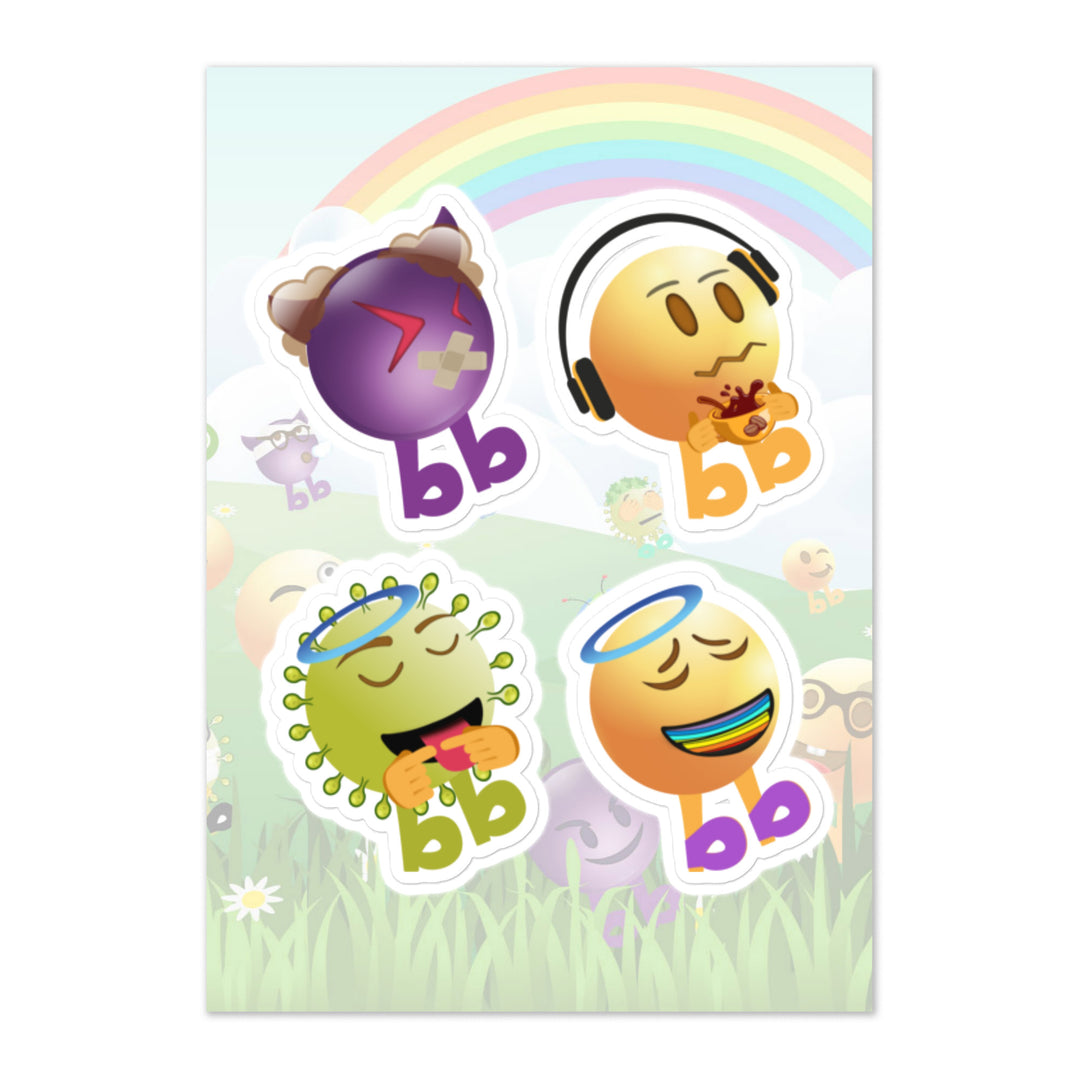 Megabb PaPa Stickers - Emojibb