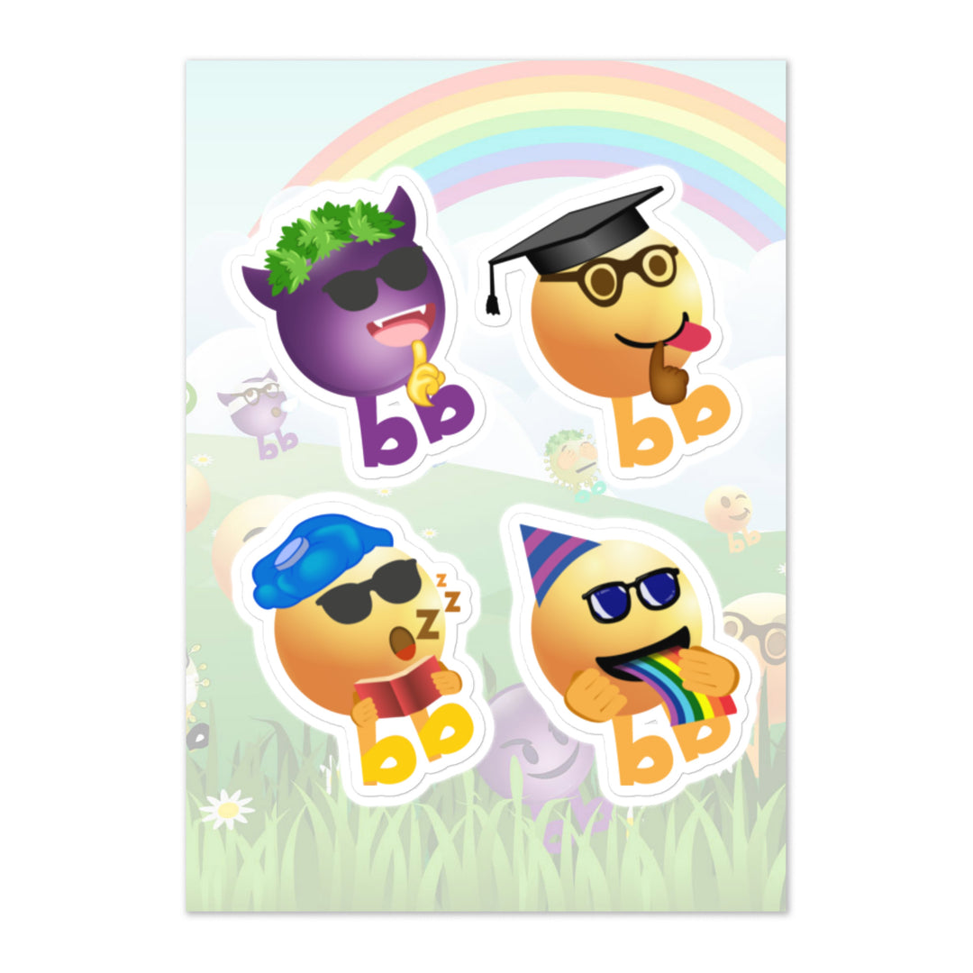 Megabb PaPa Stickers - Emojibb