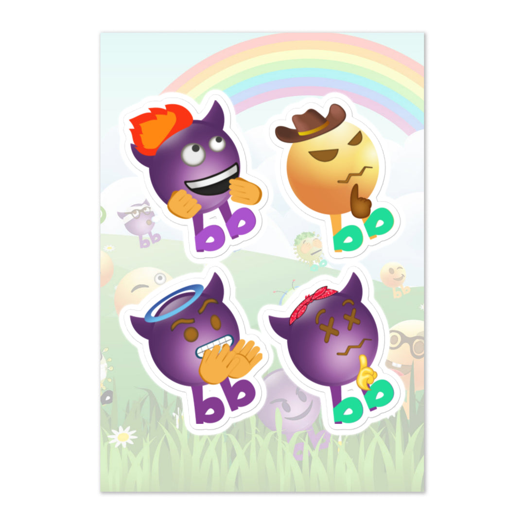 Megabb PaPa Stickers - Emojibb