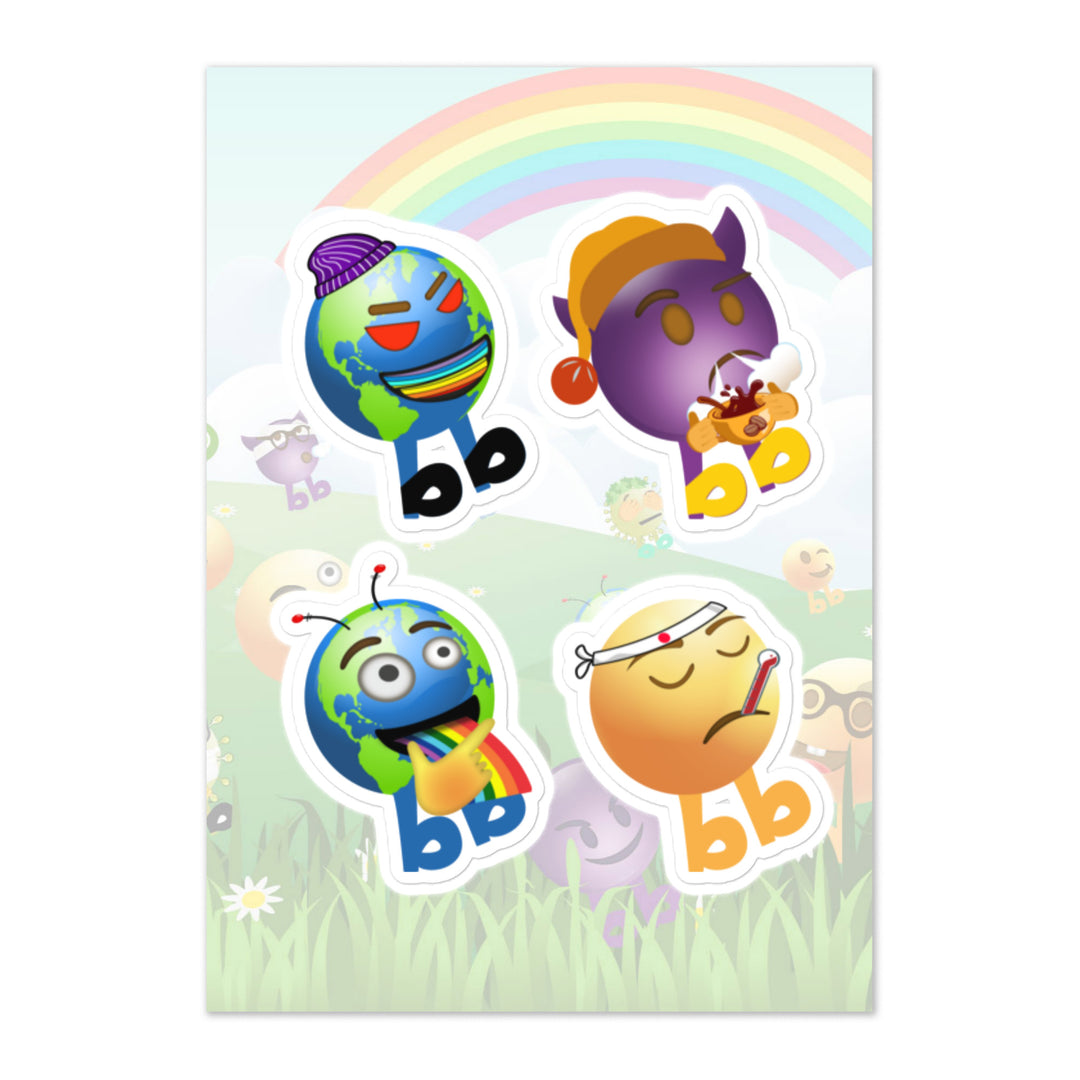 Megabb PaPa Stickers - Emojibb