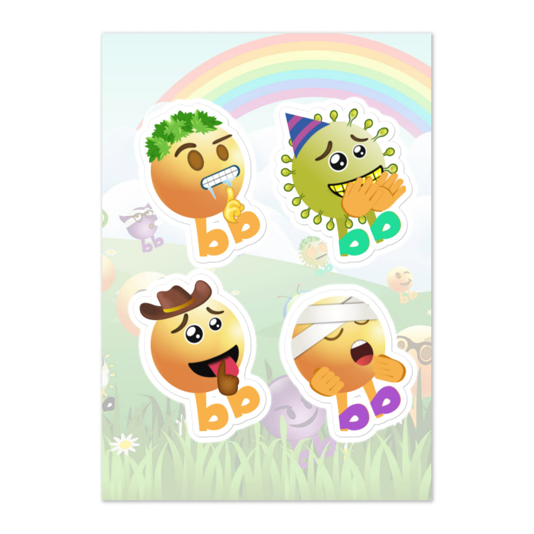 Megabb PaPa Stickers - Emojibb