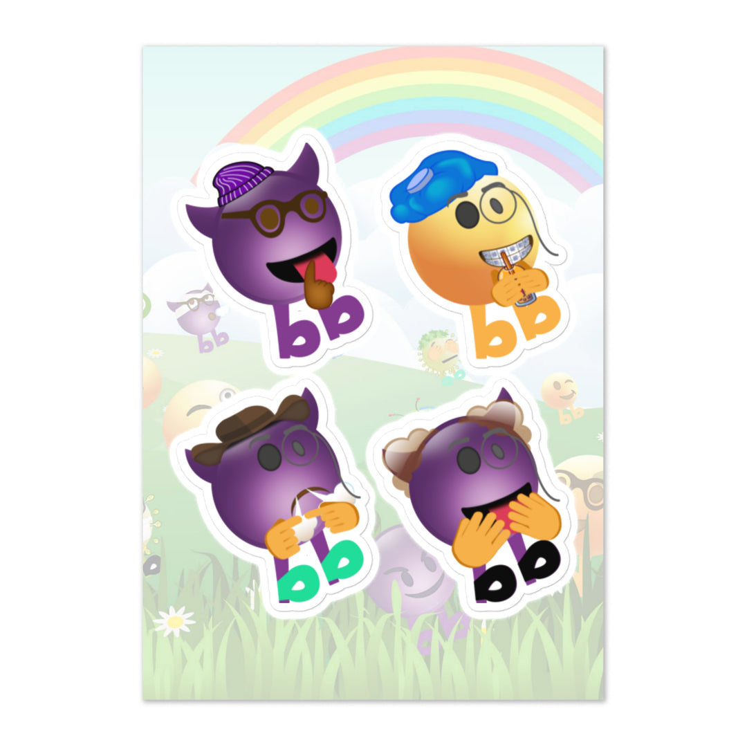 Megabb PaPa Stickers - Emojibb