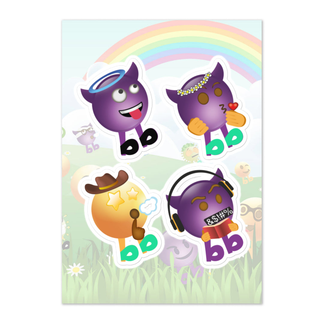 Megabb PaPa Stickers - Emojibb