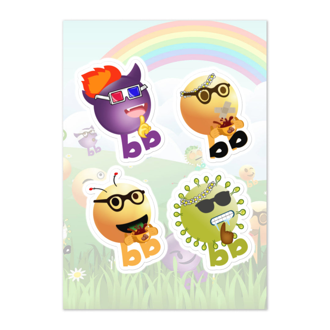 Megabb PaPa Stickers - Emojibb