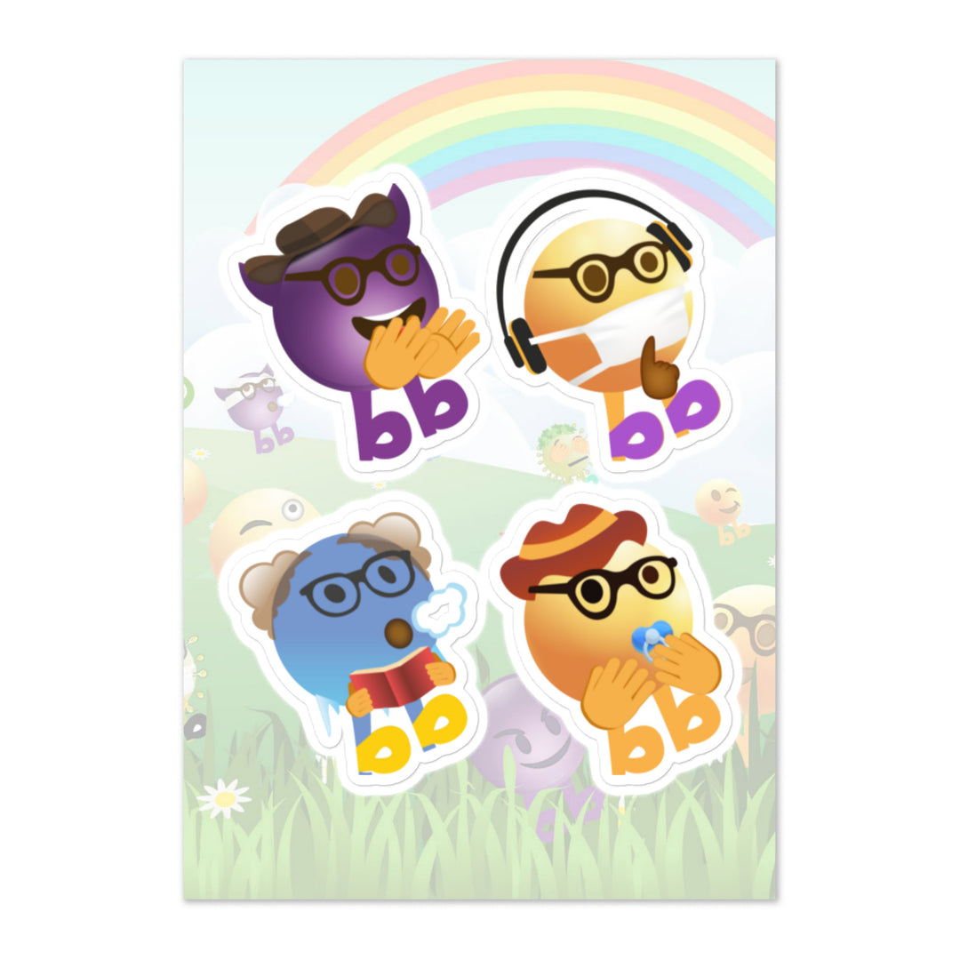 Megabb PaPa Stickers - Emojibb