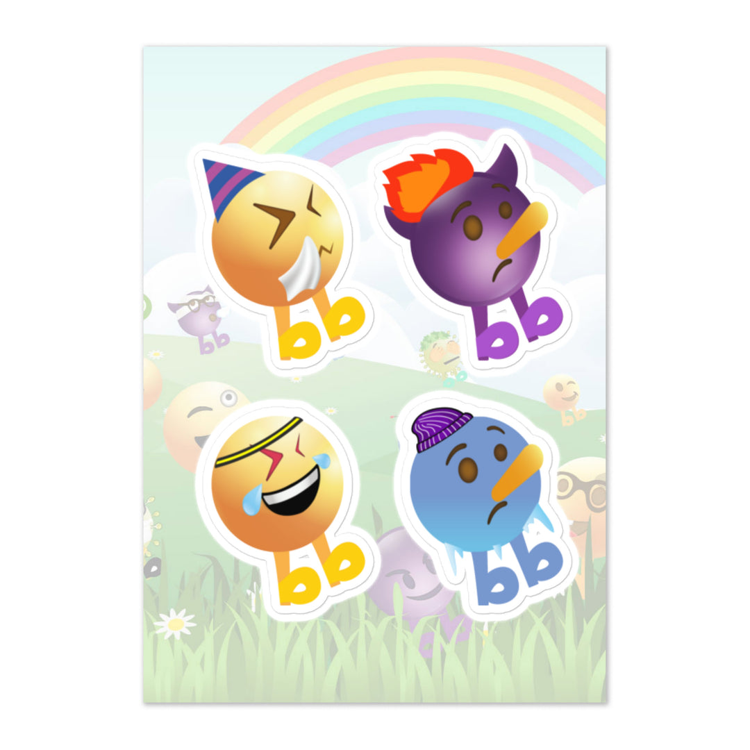 Megabb PaPa Stickers - Emojibb