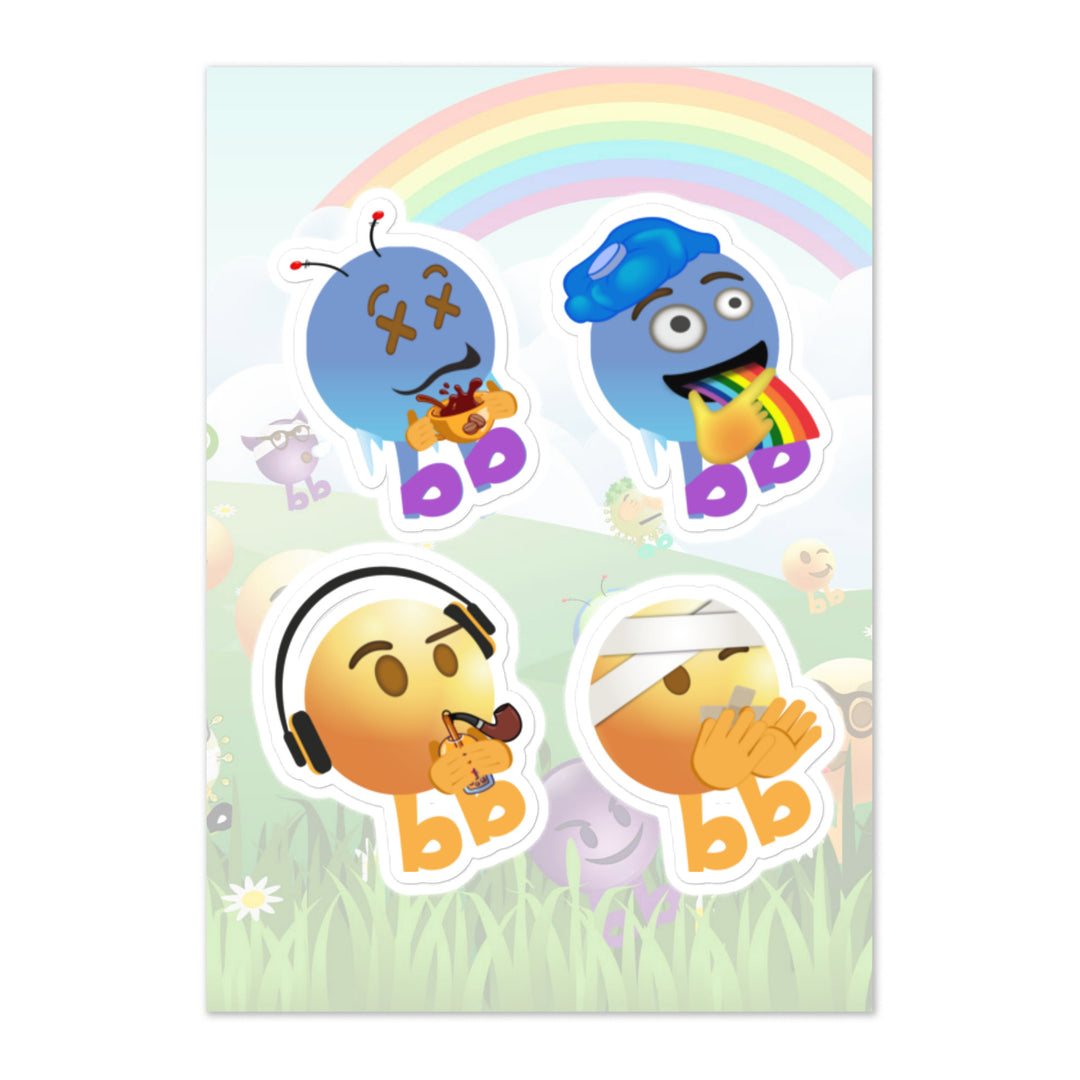 Megabb PaPa Stickers - Emojibb