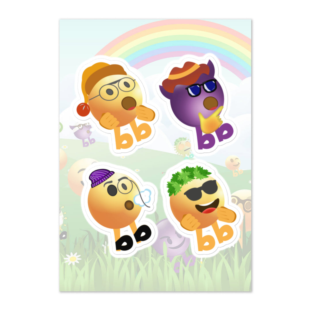 Megabb PaPa Stickers - Emojibb