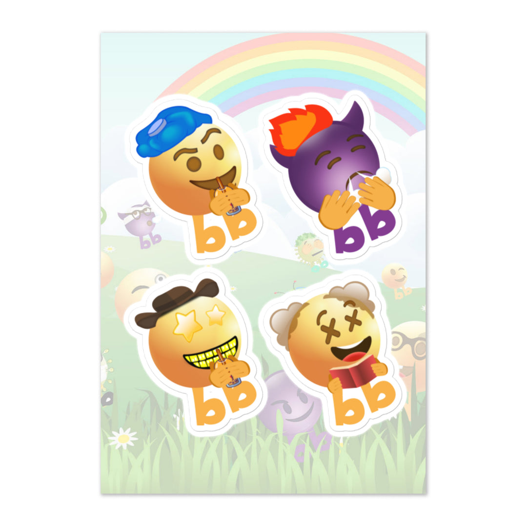 Megabb PaPa Stickers - Emojibb