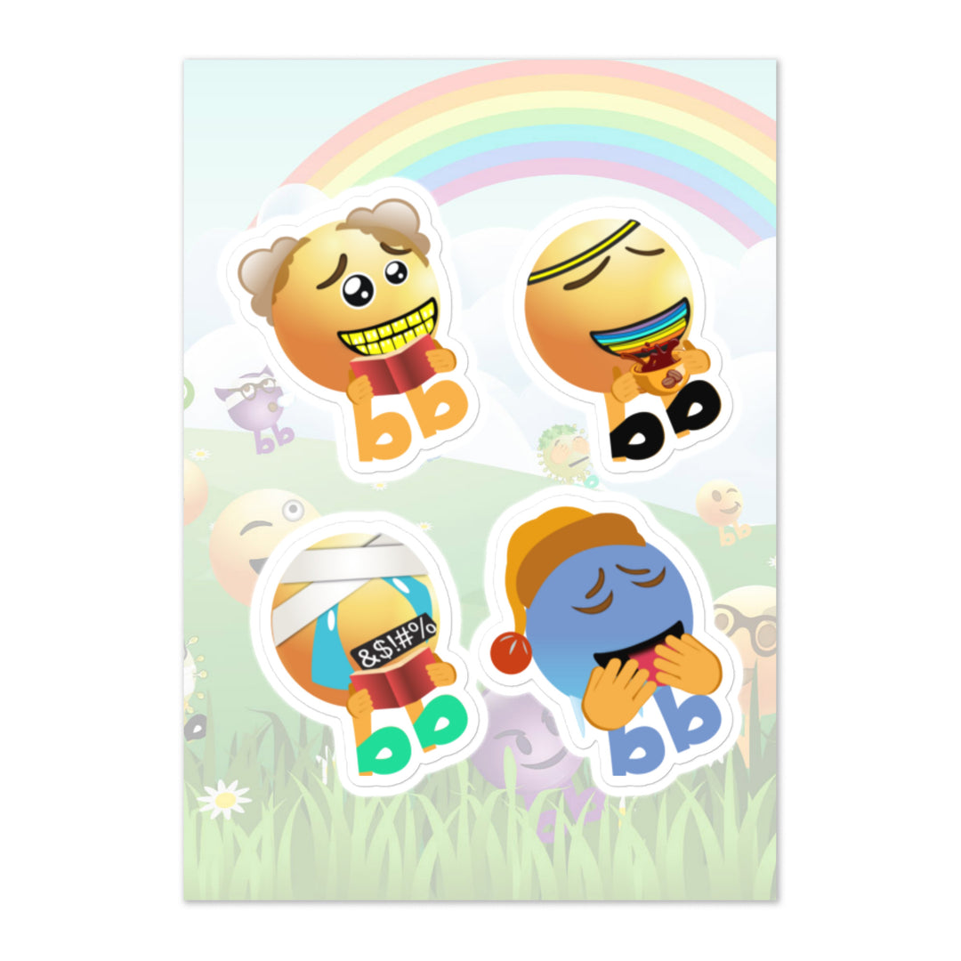 Megabb PaPa Stickers - Emojibb
