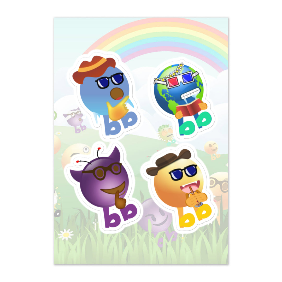Megabb PaPa Stickers - Emojibb