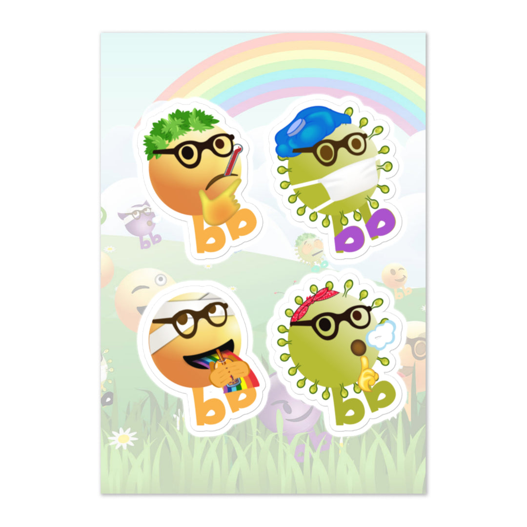 Megabb PaPa Stickers - Emojibb