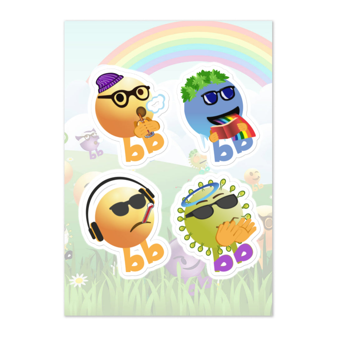 Megabb PaPa Stickers - Emojibb