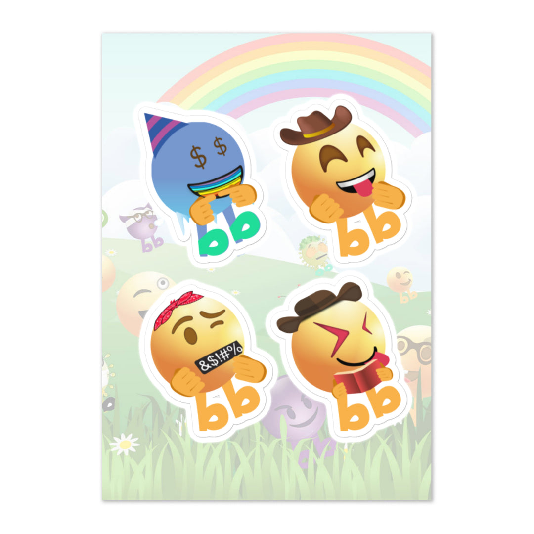 Megabb PaPa Stickers - Emojibb
