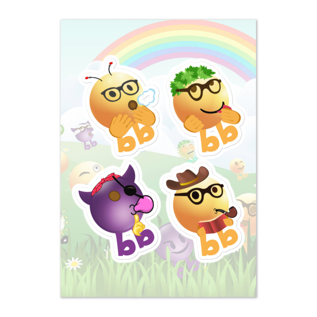 Megabb PaPa Stickers - Emojibb