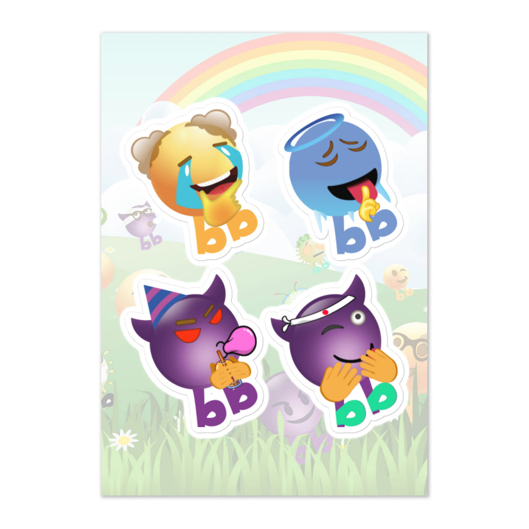 Megabb PaPa Stickers - Emojibb