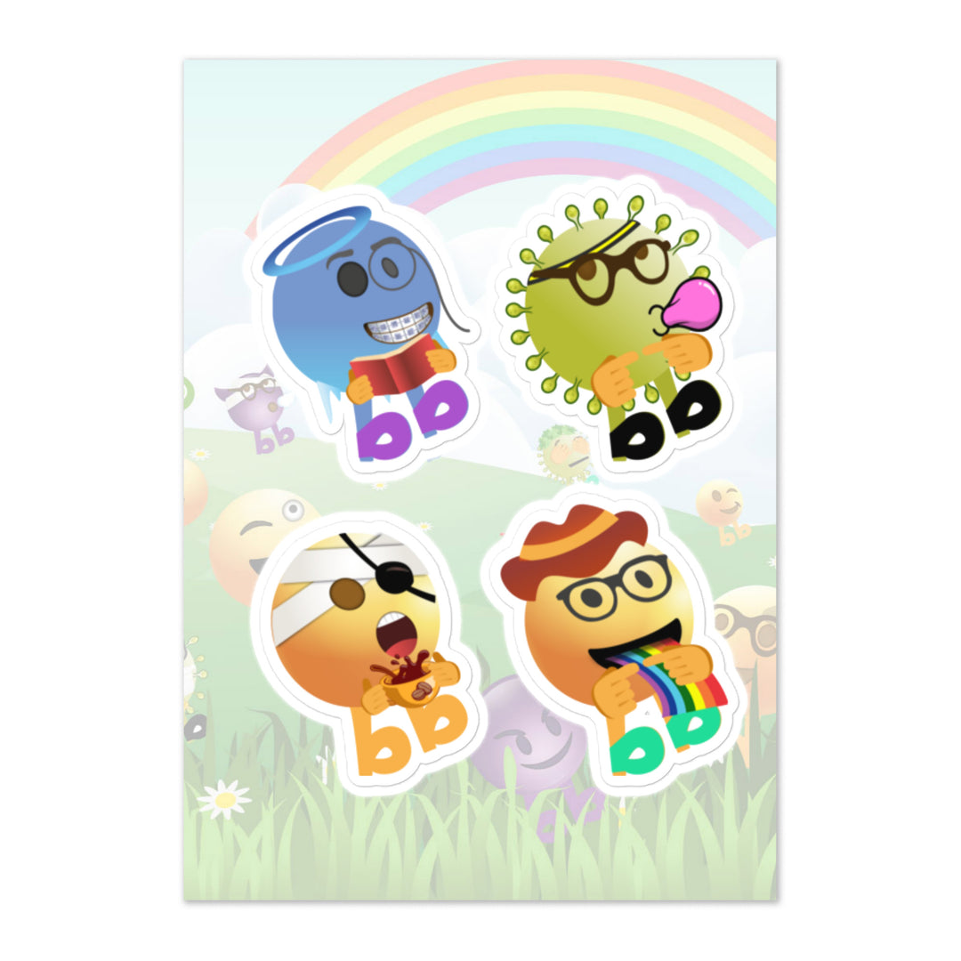 Megabb PaPa Stickers - Emojibb