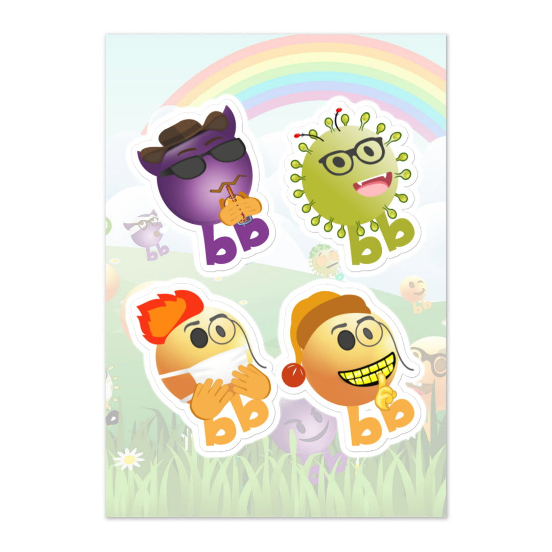 Megabb PaPa Stickers - Emojibb
