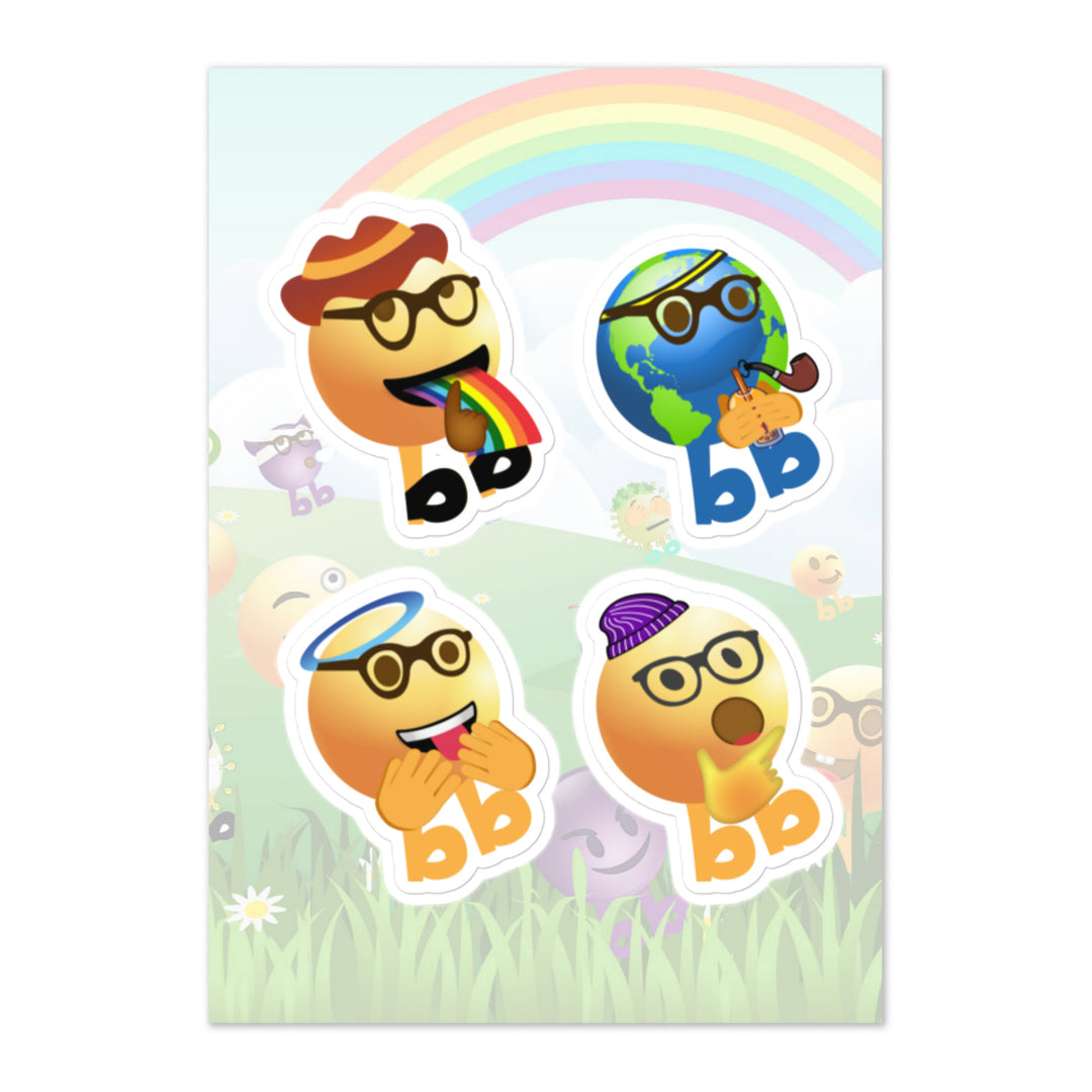 Megabb PaPa Stickers - Emojibb