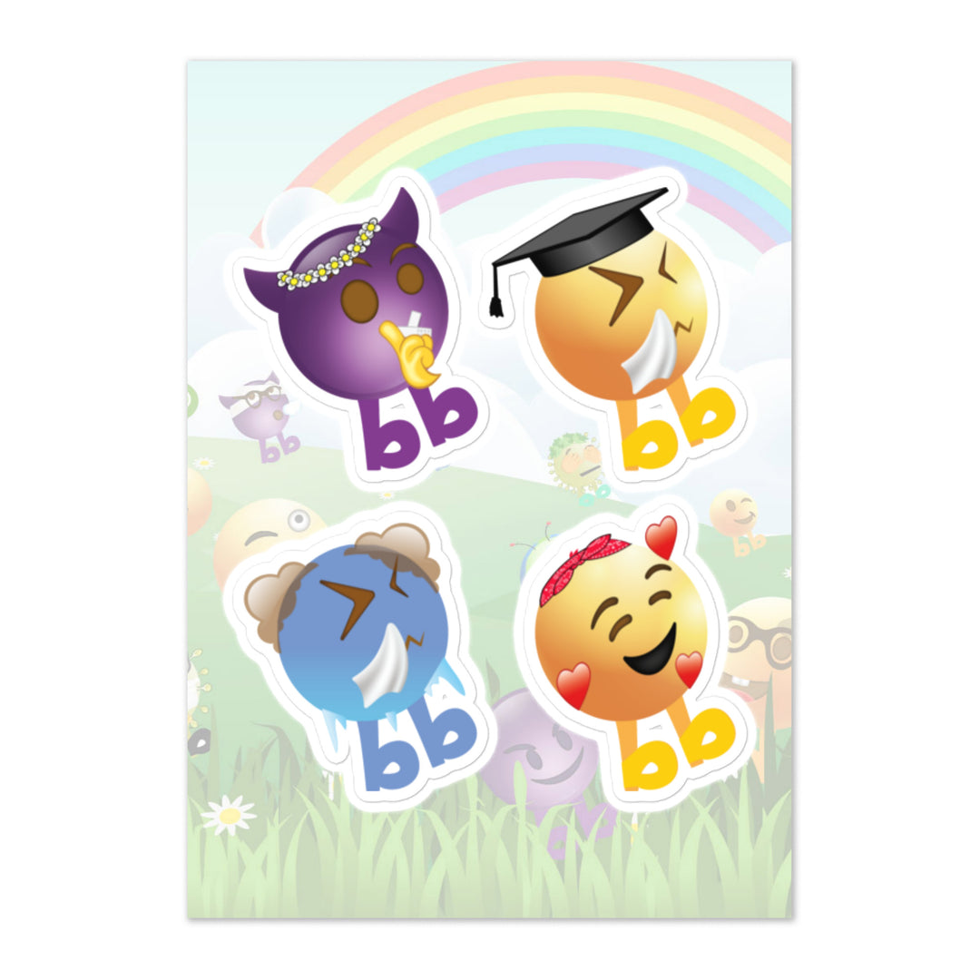 Megabb PaPa Stickers - Emojibb