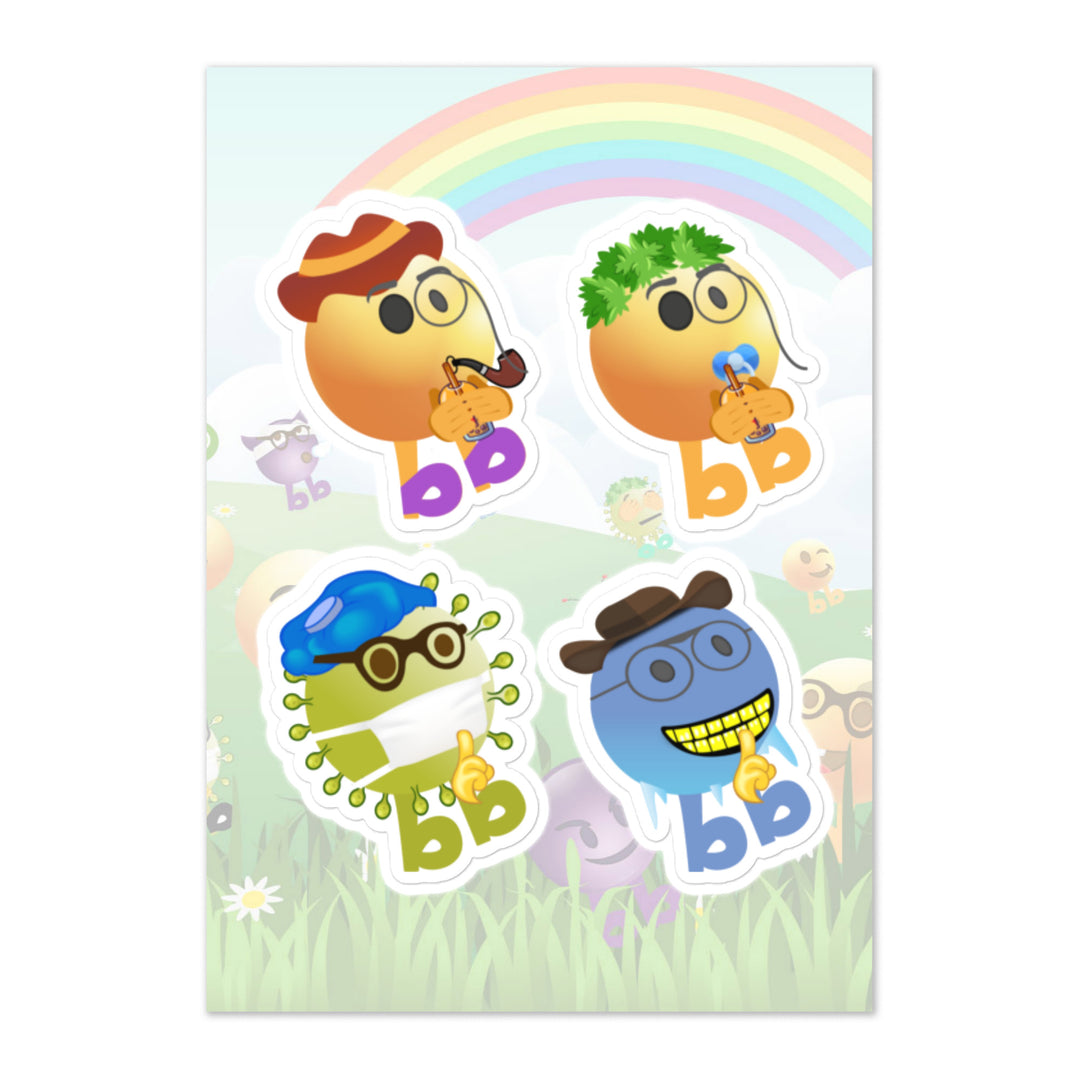 Megabb PaPa Stickers - Emojibb
