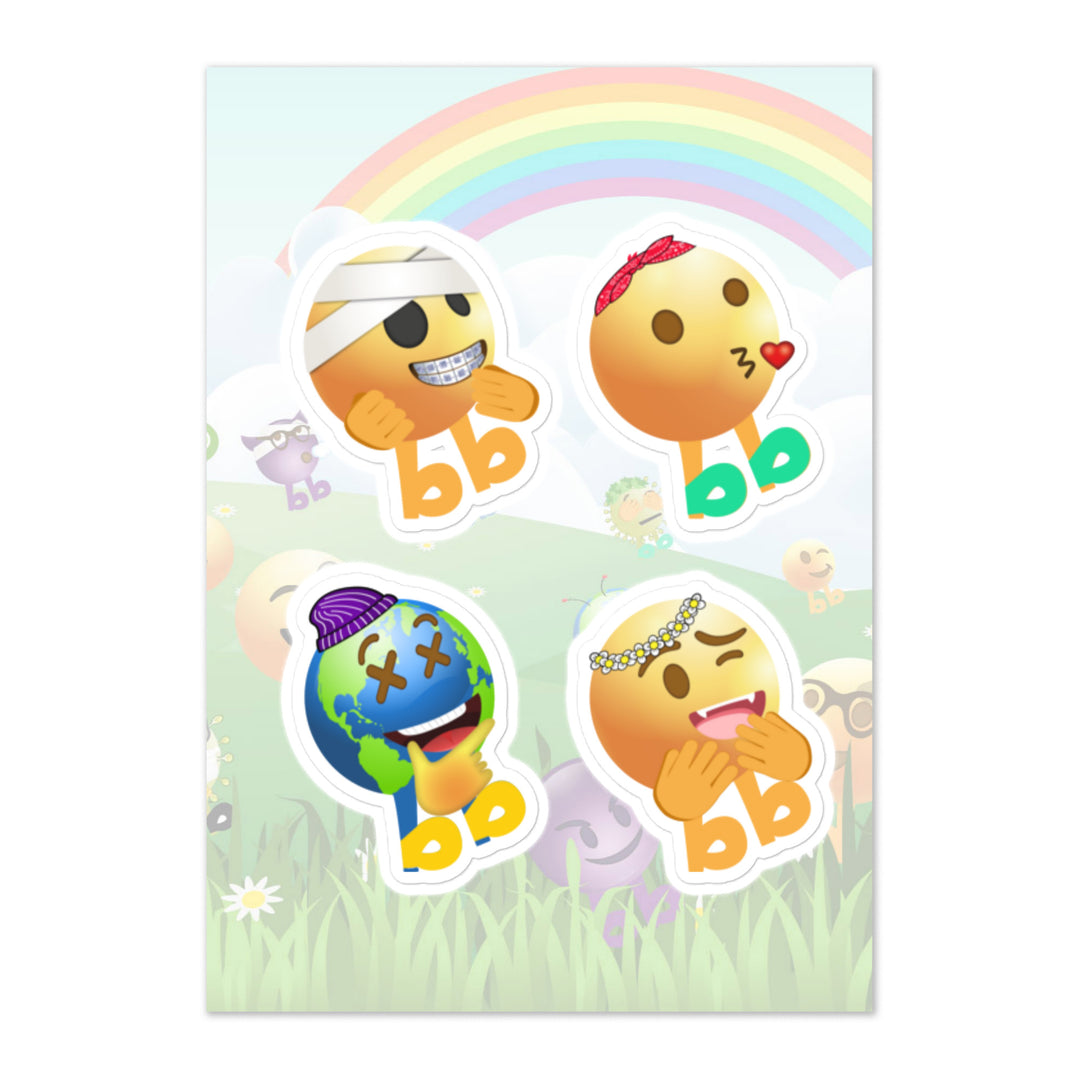 Megabb PaPa Stickers - Emojibb
