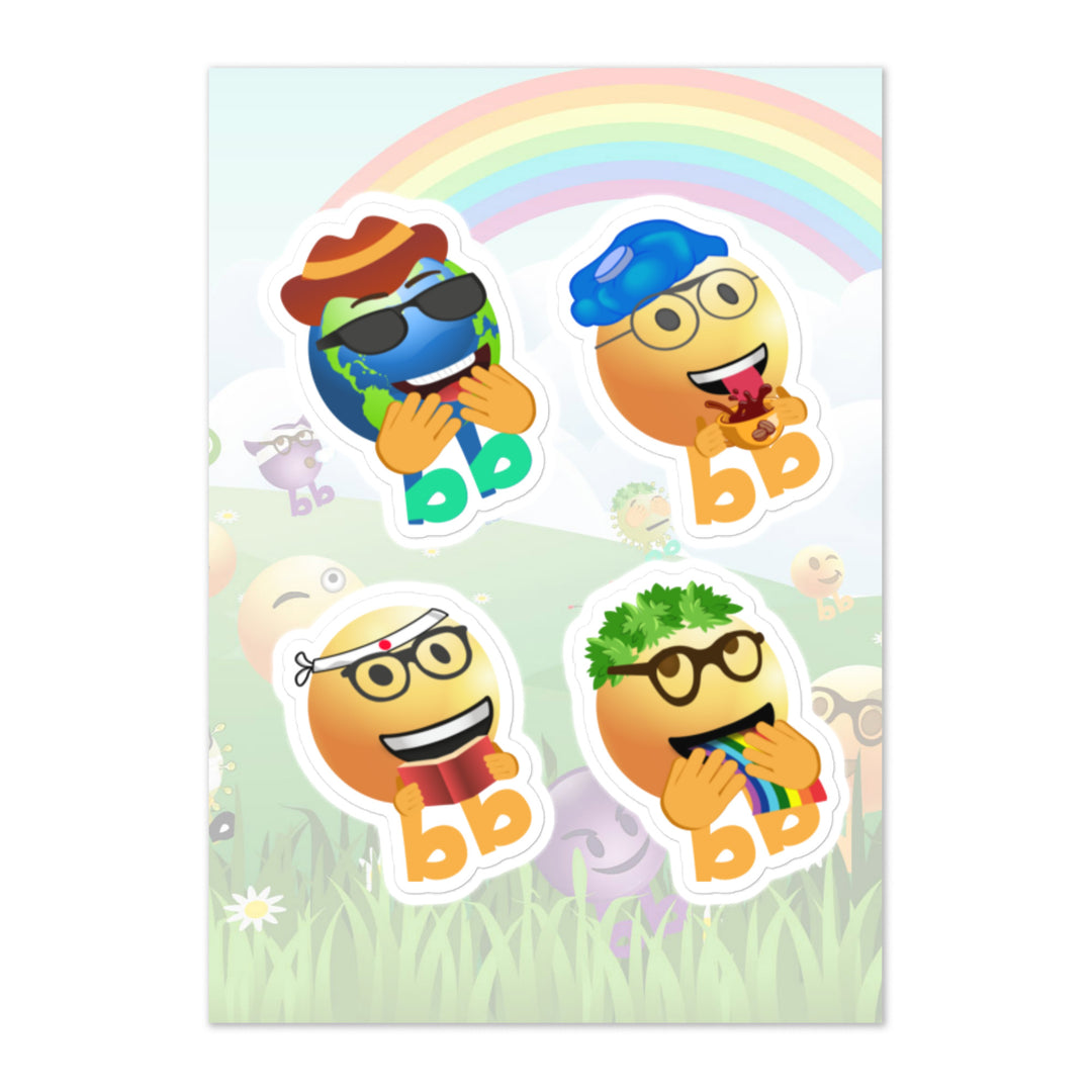 Megabb PaPa Stickers - Emojibb