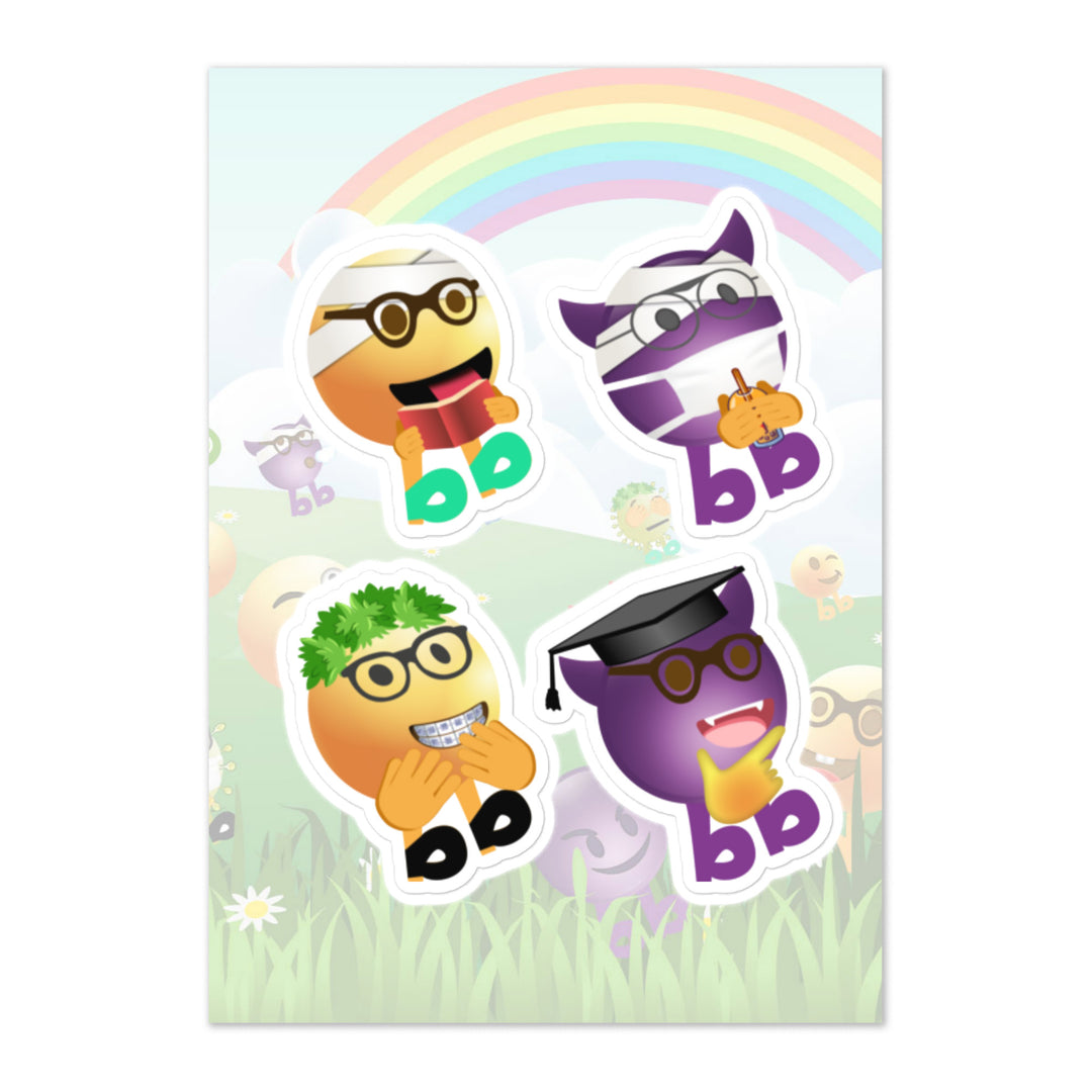 Megabb PaPa Stickers - Emojibb