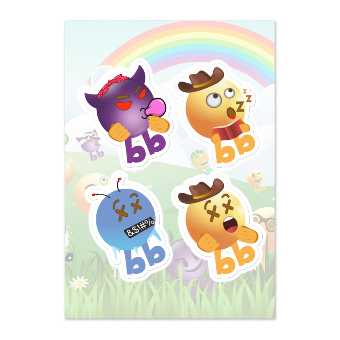Megabb PaPa Stickers - Emojibb
