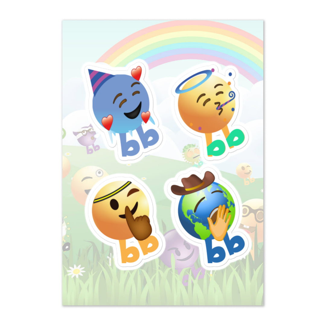 Megabb PaPa Stickers - Emojibb