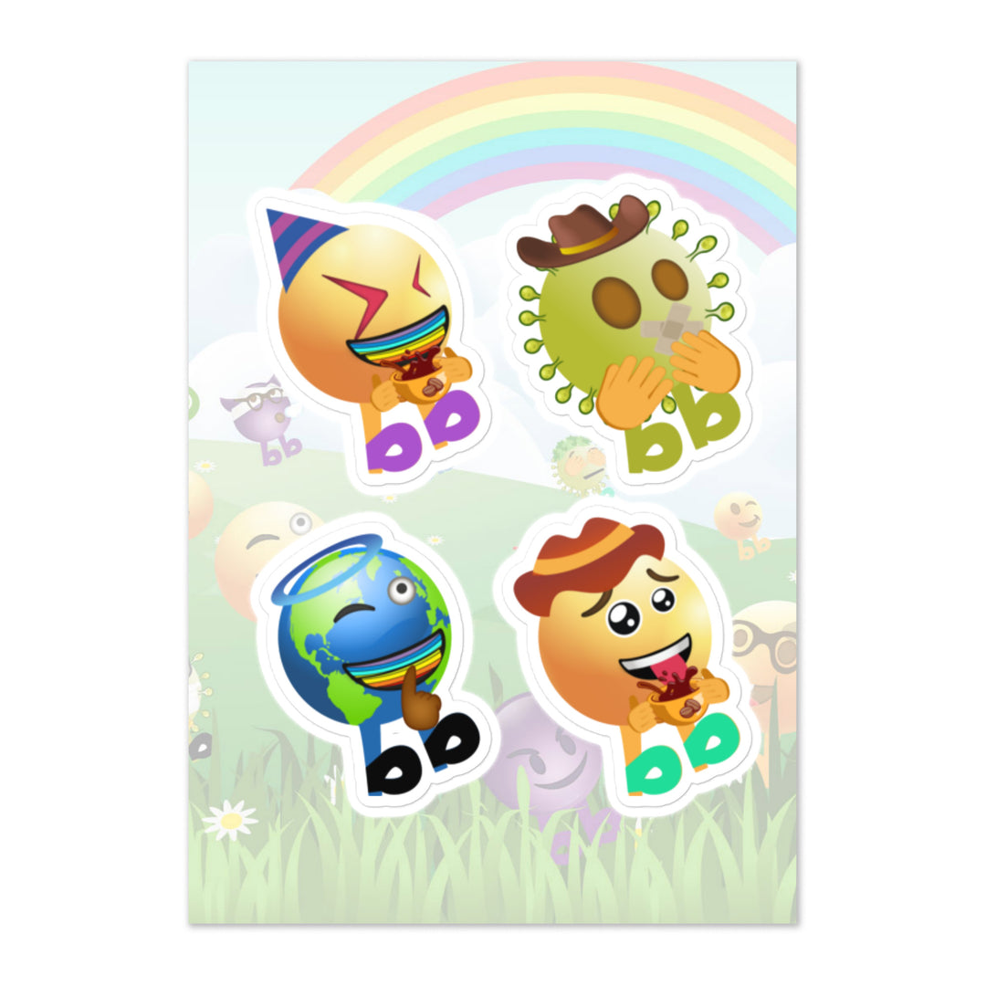 Megabb PaPa Stickers - Emojibb