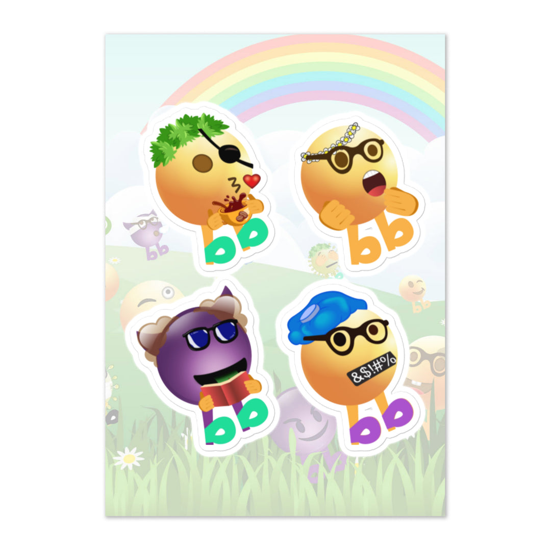 Megabb PaPa Stickers - Emojibb