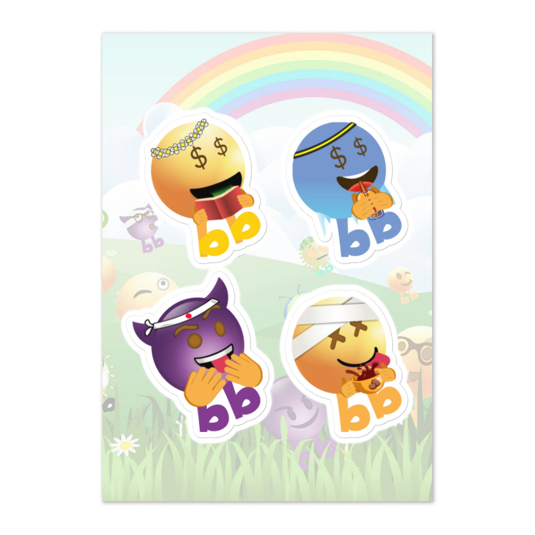 Megabb PaPa Stickers - Emojibb