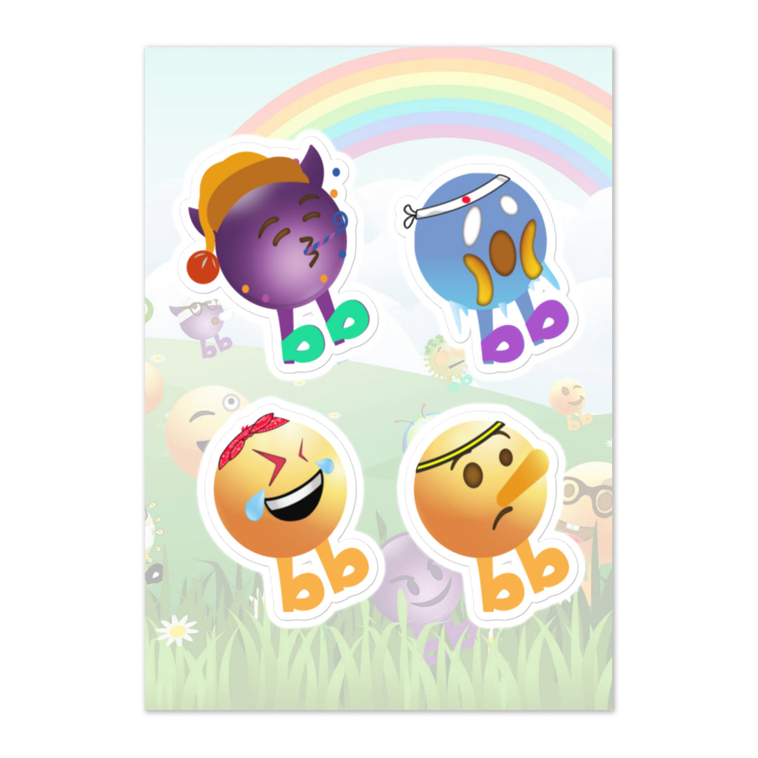 Megabb PaPa Stickers - Emojibb