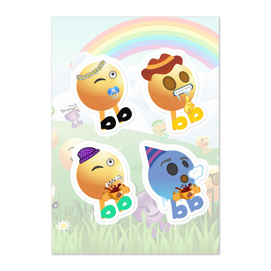 Megabb PaPa Stickers - Emojibb