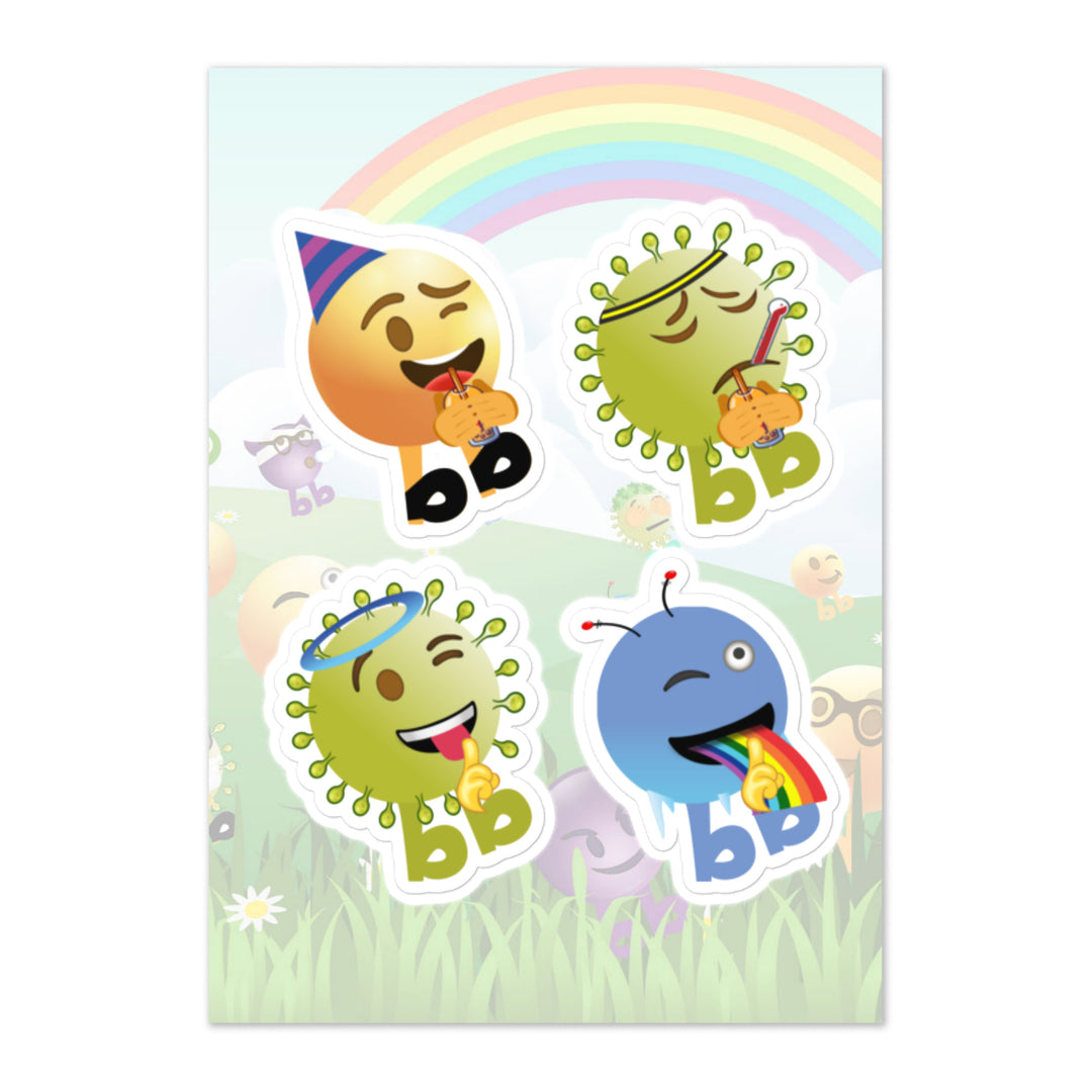 Megabb PaPa Stickers - Emojibb