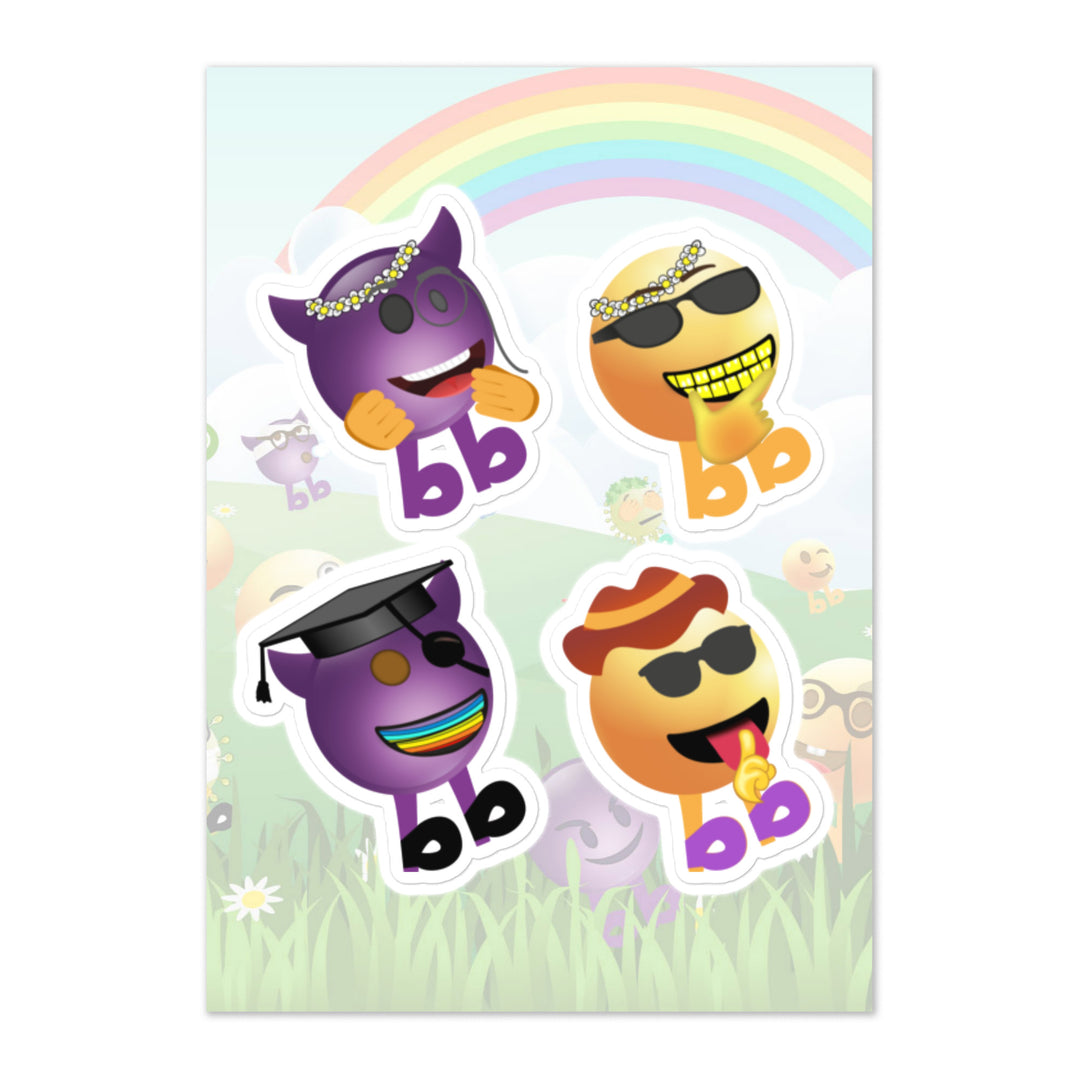 Megabb PaPa Stickers - Emojibb