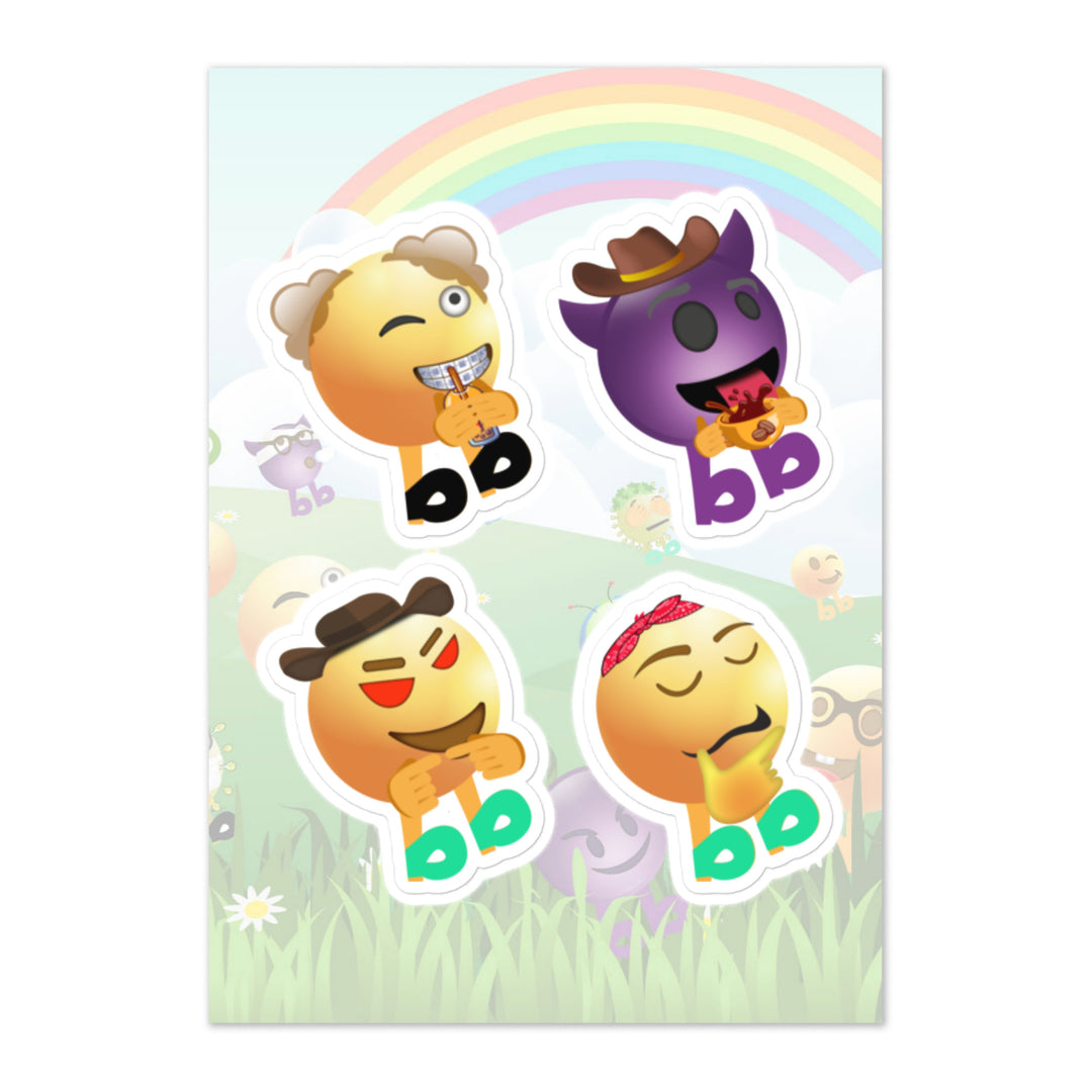Megabb PaPa Stickers - Emojibb